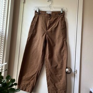 Fatigue Barrel Pant - golden brown